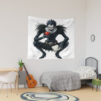 Forbidden Apple Ryuk Death Note Tapestry