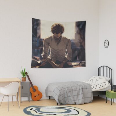Death Note Mind Games Dark Journey Tapestry