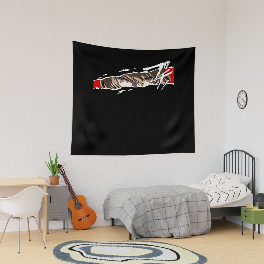 Goro Akechi Style Death Note Tapestry