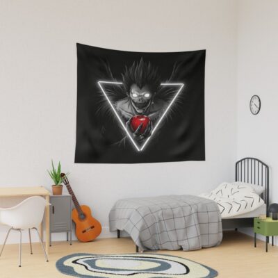 Death Spirit With Apple Death Note Tapestry