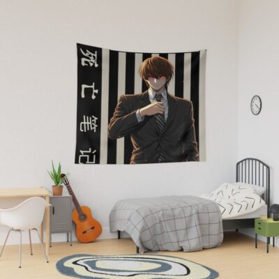 Dark Genius Mastermind Death Note Tapestry