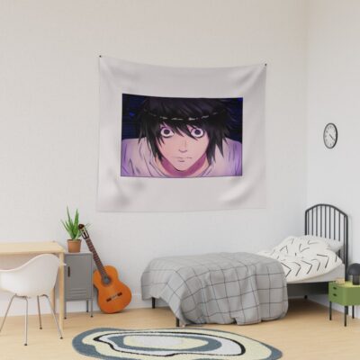 Death Note Smartest Mind Doodle Tapestry