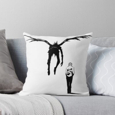 Death Note Classic Logo Design Throw Pillow